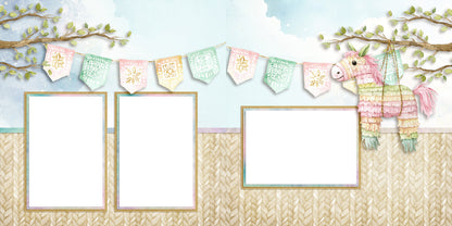 Pinata - EZ Digital Scrapbook Pages - INSTANT DOWNLOAD
