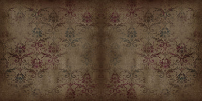 Grunge Damask Beige NPM - 23-022