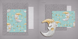 Sweet Dreams Moon NPM - Set of 5 Double Page Layouts - 1783