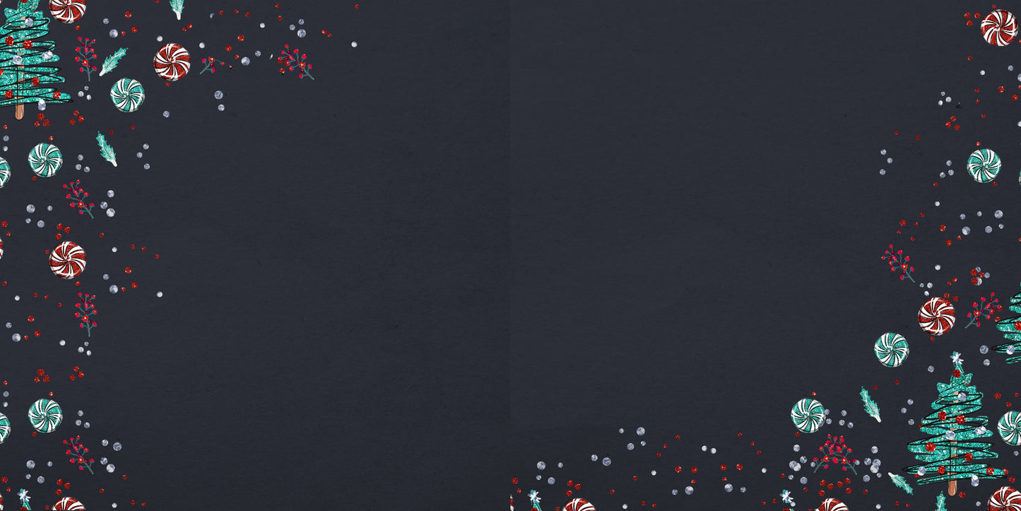 Christmas Wonderland NPM - Set of 5 Double Page Scrapbook Layouts - 24-1018