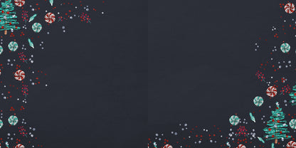 Christmas Wonderland NPM - Set of 5 Double Page Scrapbook Layouts - 24-1018