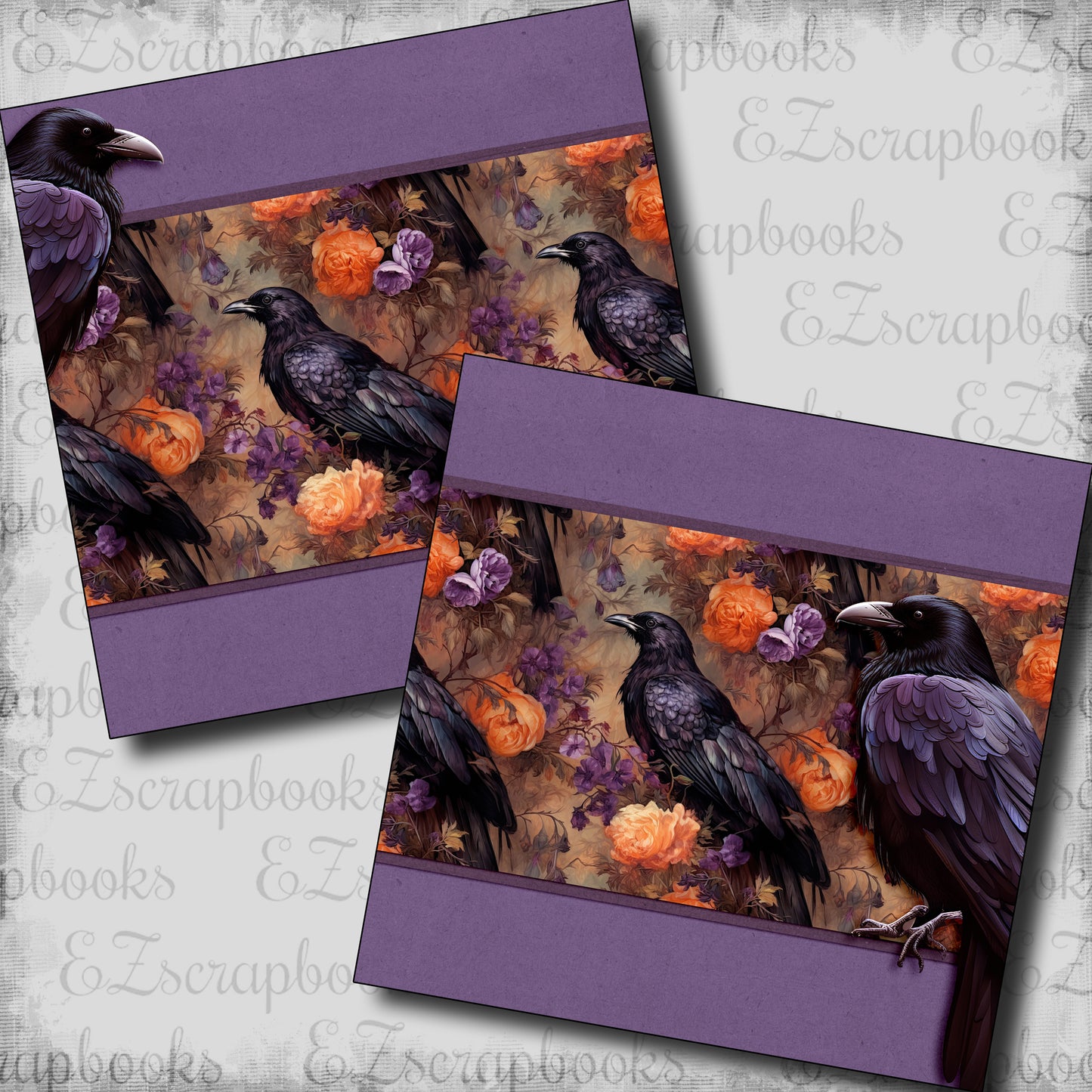 Rococo Halloween Raven NPM  - 23-587