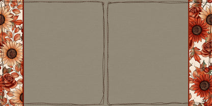 Grateful Thankful Blessed NPM - Set of 5 Double Page Layouts - 1647