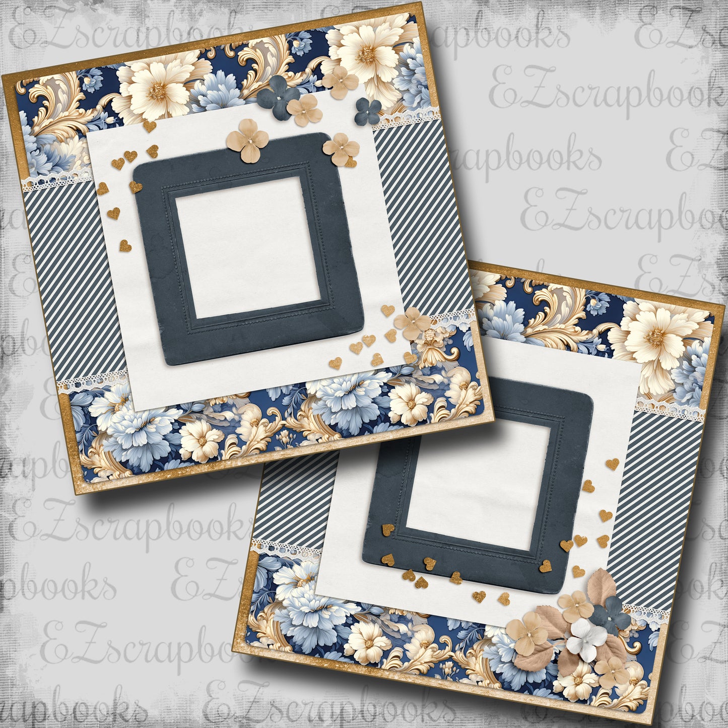 Rococo Palace Cream & Gold  - 23-334