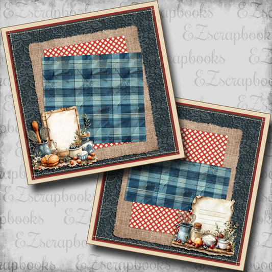 Family Recipes NPM - Scrapbook Layout - 25-799