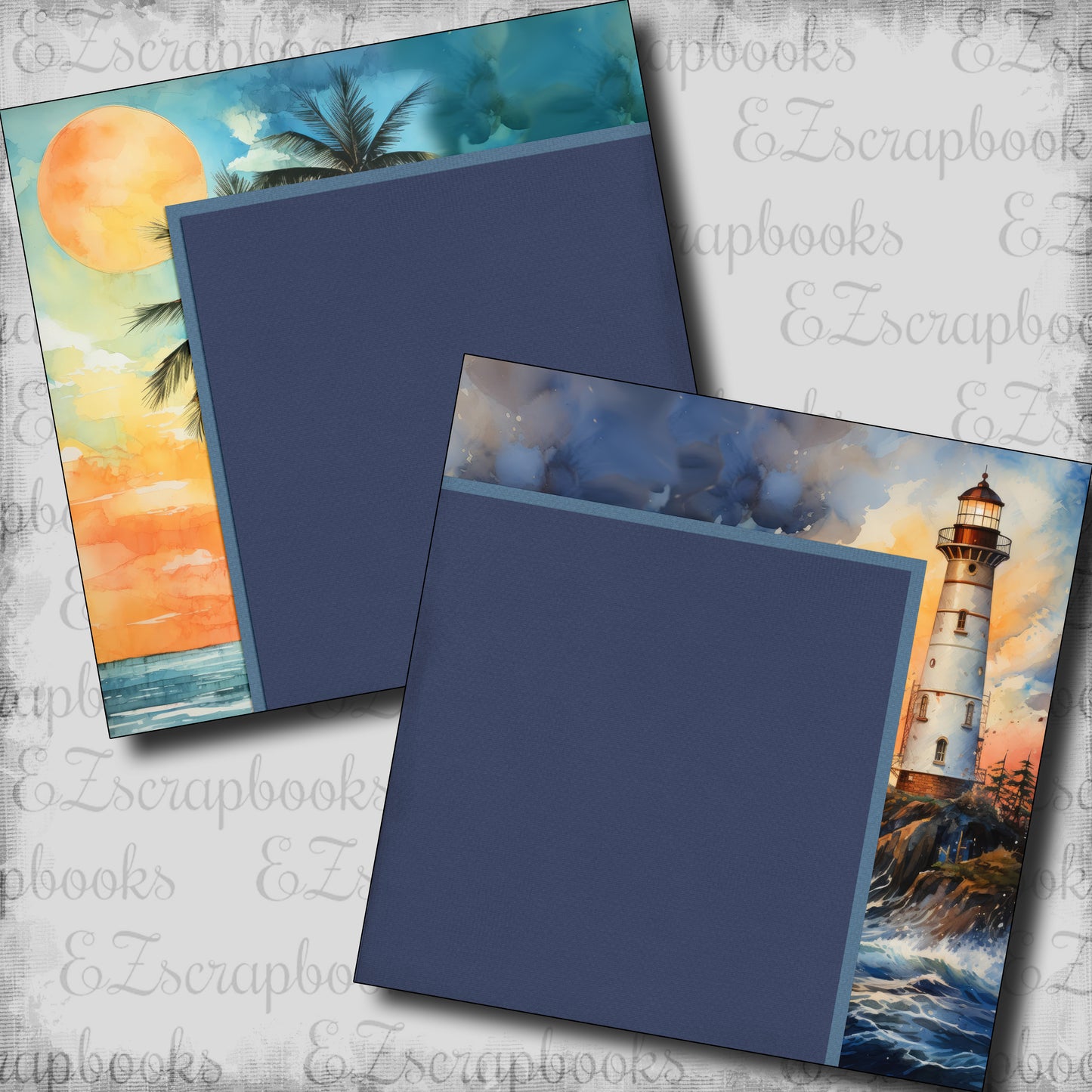 Beach Vacation Lighthouse NPM - 24-254