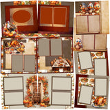 Thanksgiving Traditions - Set of 5 Double Page Layouts - 1834