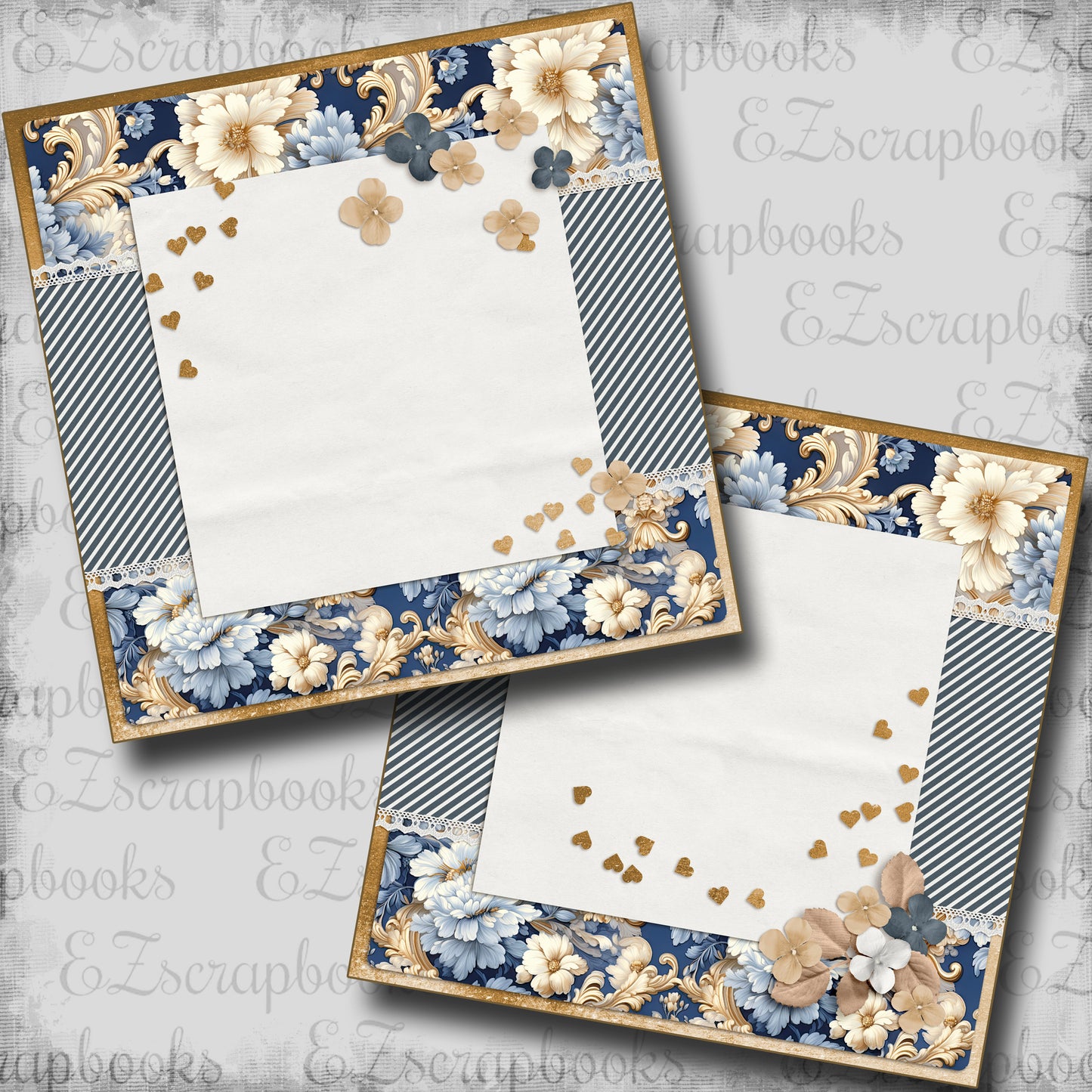 Rococo Palace Cream & Gold NPM  - 23-335