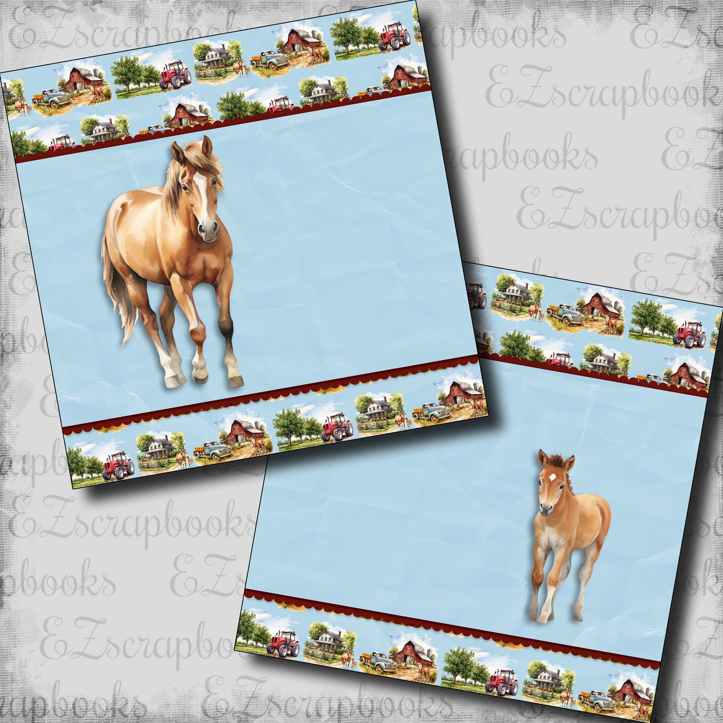 Farm Horses NPM - 24-387