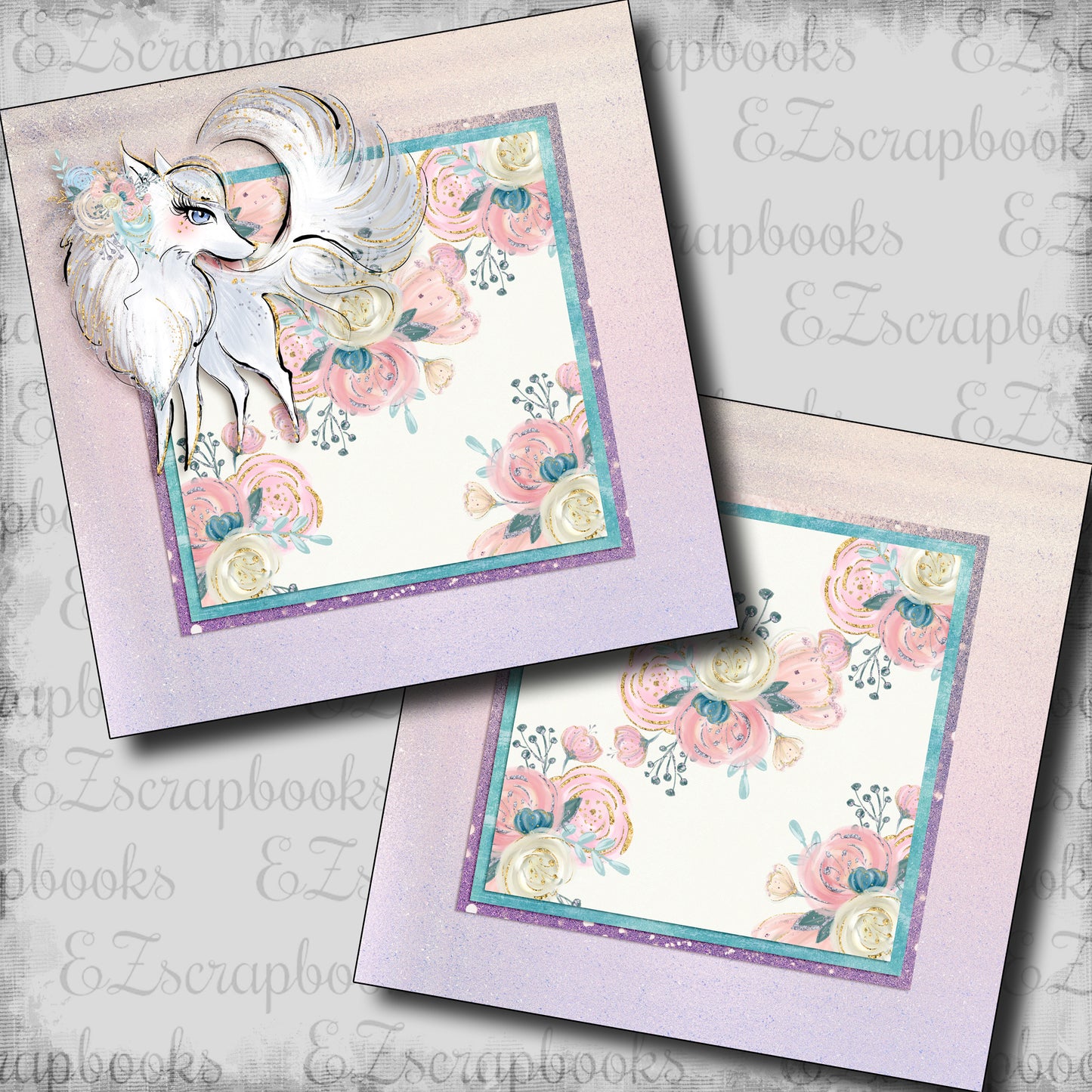 Winter Sparkle Fox NPM - 23-895