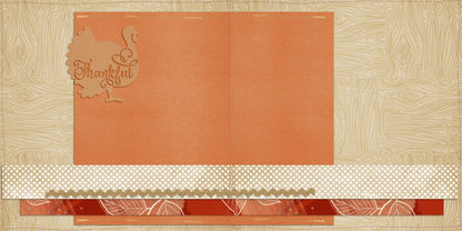 Grateful Thankful Blessed NPM - Set of 5 Double Page Layouts - 1647