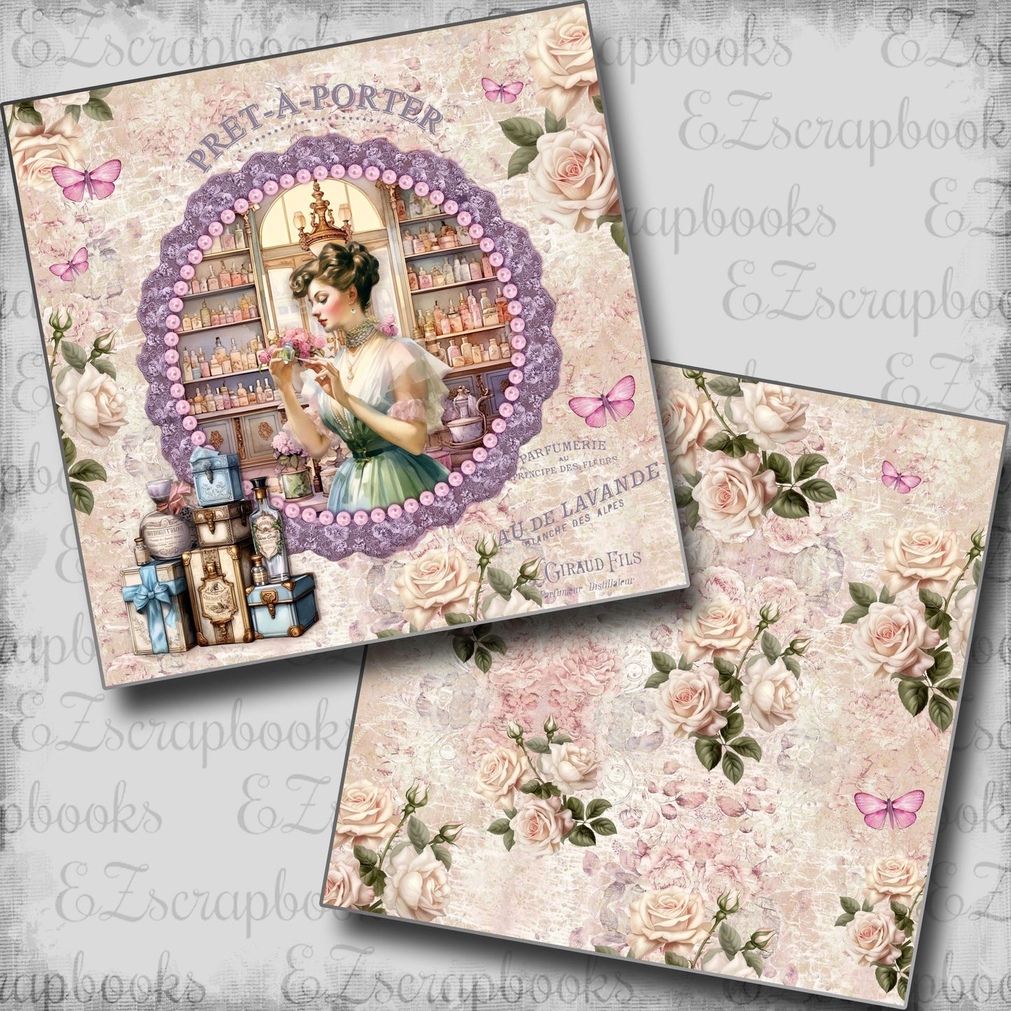 Vintage Perfume Lavender NPM - 6868