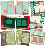 Merry Everything - Set of 5 Double Page Layouts - 1530