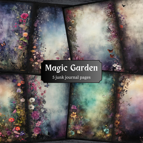 Magic Garden Journal Pages - 23-7335