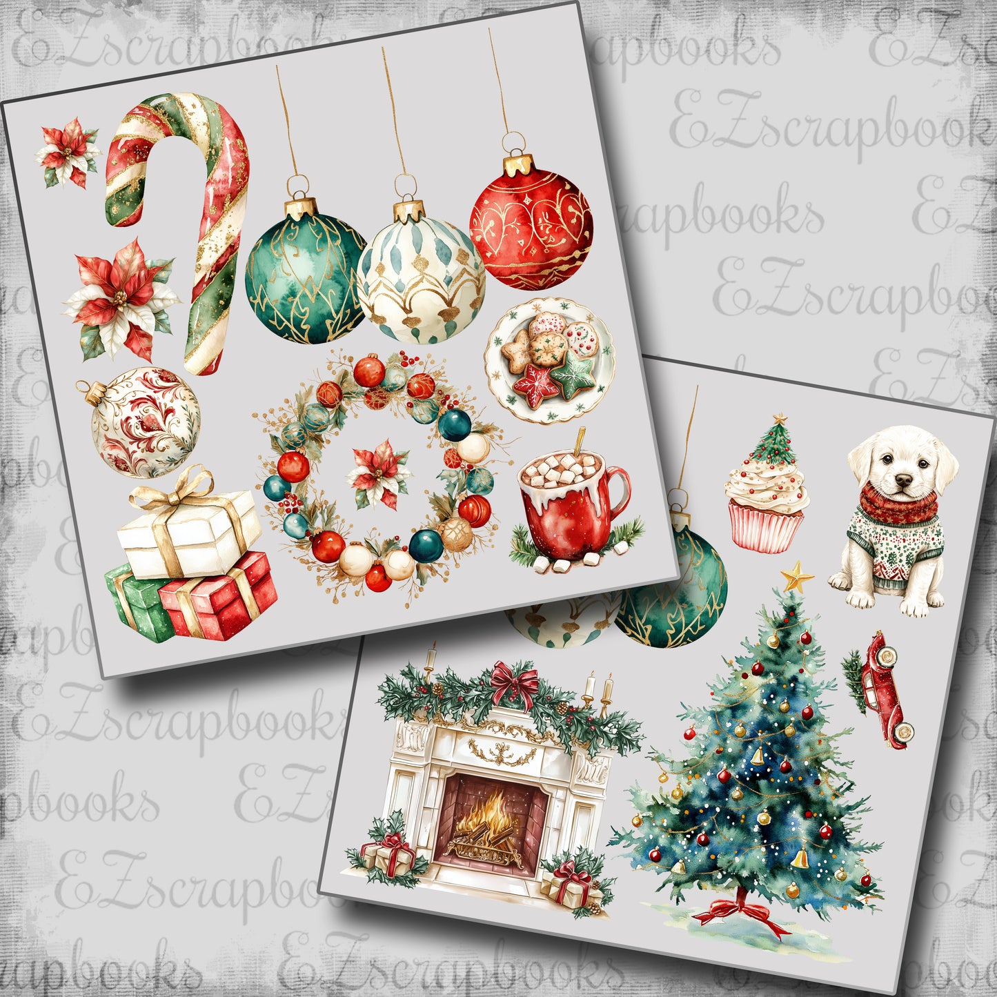 Holiday Traditions Clip Art Sheets CAS - 24-911