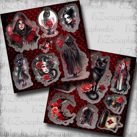 Gothic Rose Witch CAS - 6865