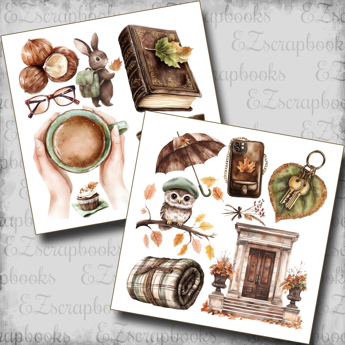 Autumn Gallery - Clip Art Sheets CAS - 25-793