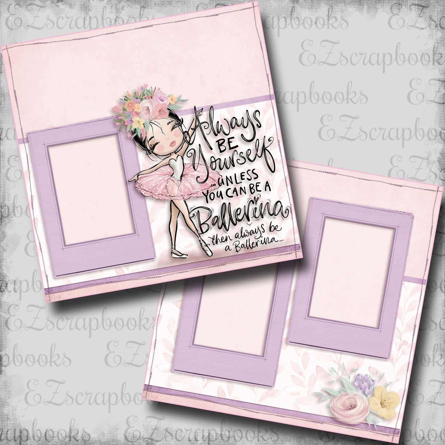 Always Be a Ballerina - Black Hair NPM - 24-568