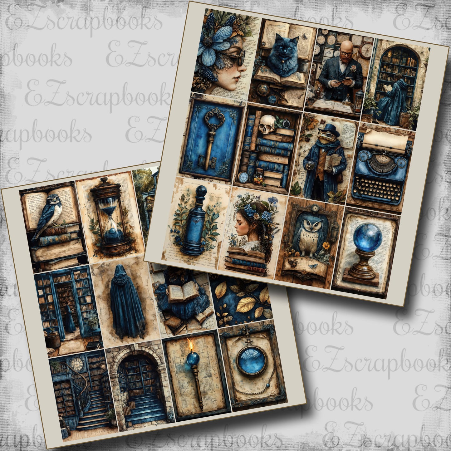 Library of Mysteries Cards - Clip Art Sheets CAS - 25-255