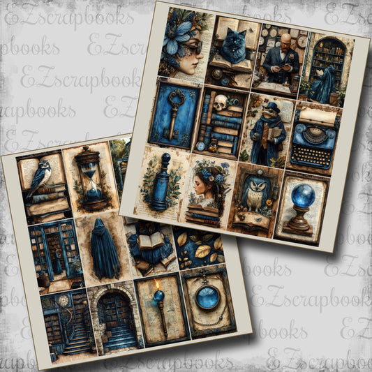 Library of Mysteries Cards - Clip Art Sheets CAS - 25-255