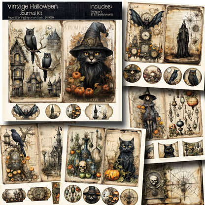 Vintage Halloween - Journal Kit - 24-9009