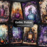 Gothic Potions Journal Pages - 23-7312