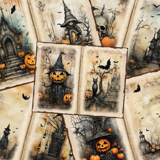 Tis Halloween Journal Pages - 23-7253