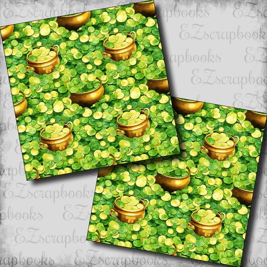 Irish Pot O'Gold - Scrapbook Papers - 24-098