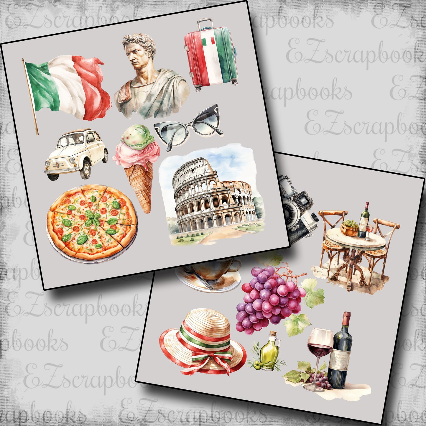 Ciao Roma Scrapbook Kit - 25-8043