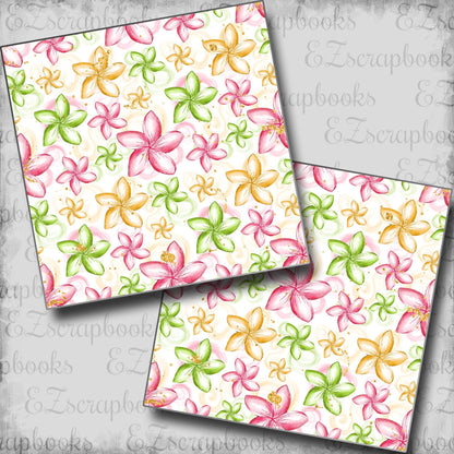 Pinky Lime Flowers NPM - 23-162