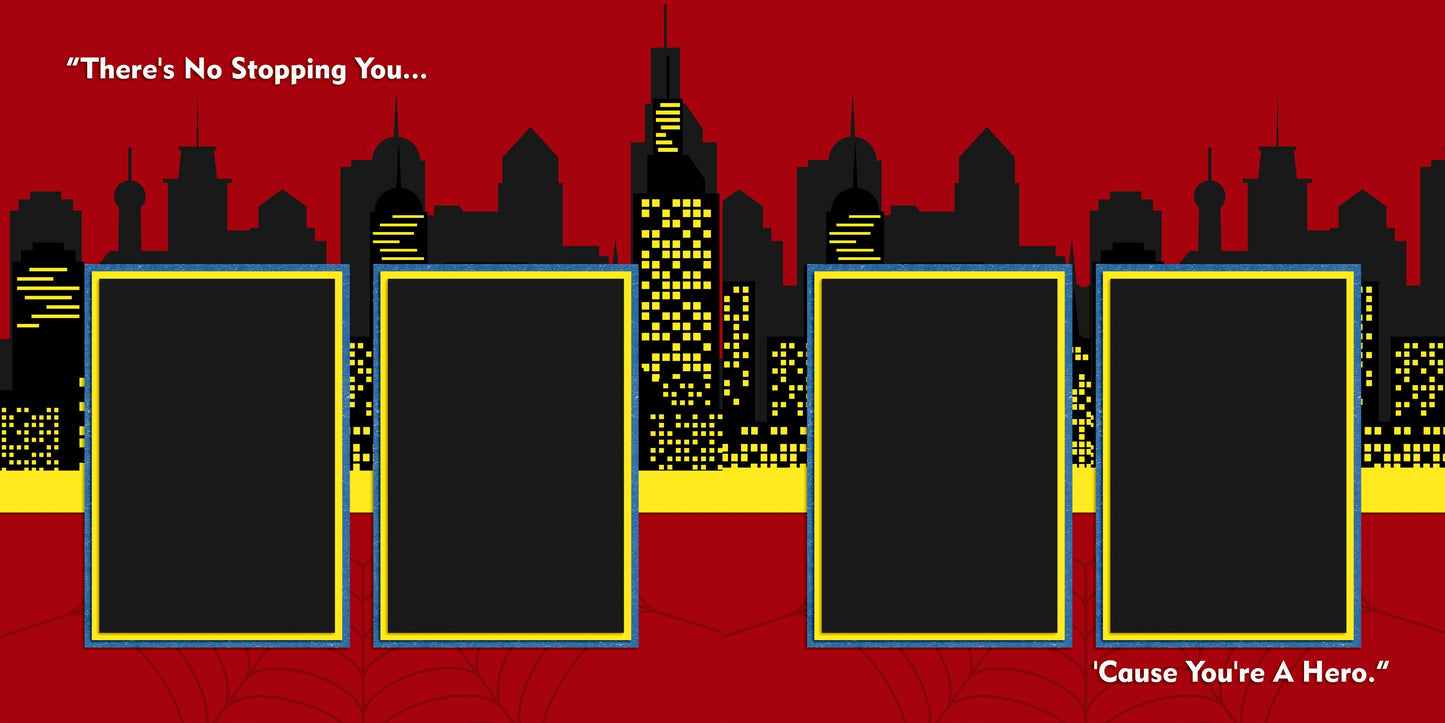 No Stopping You - Scrapbook Layout - 25-466