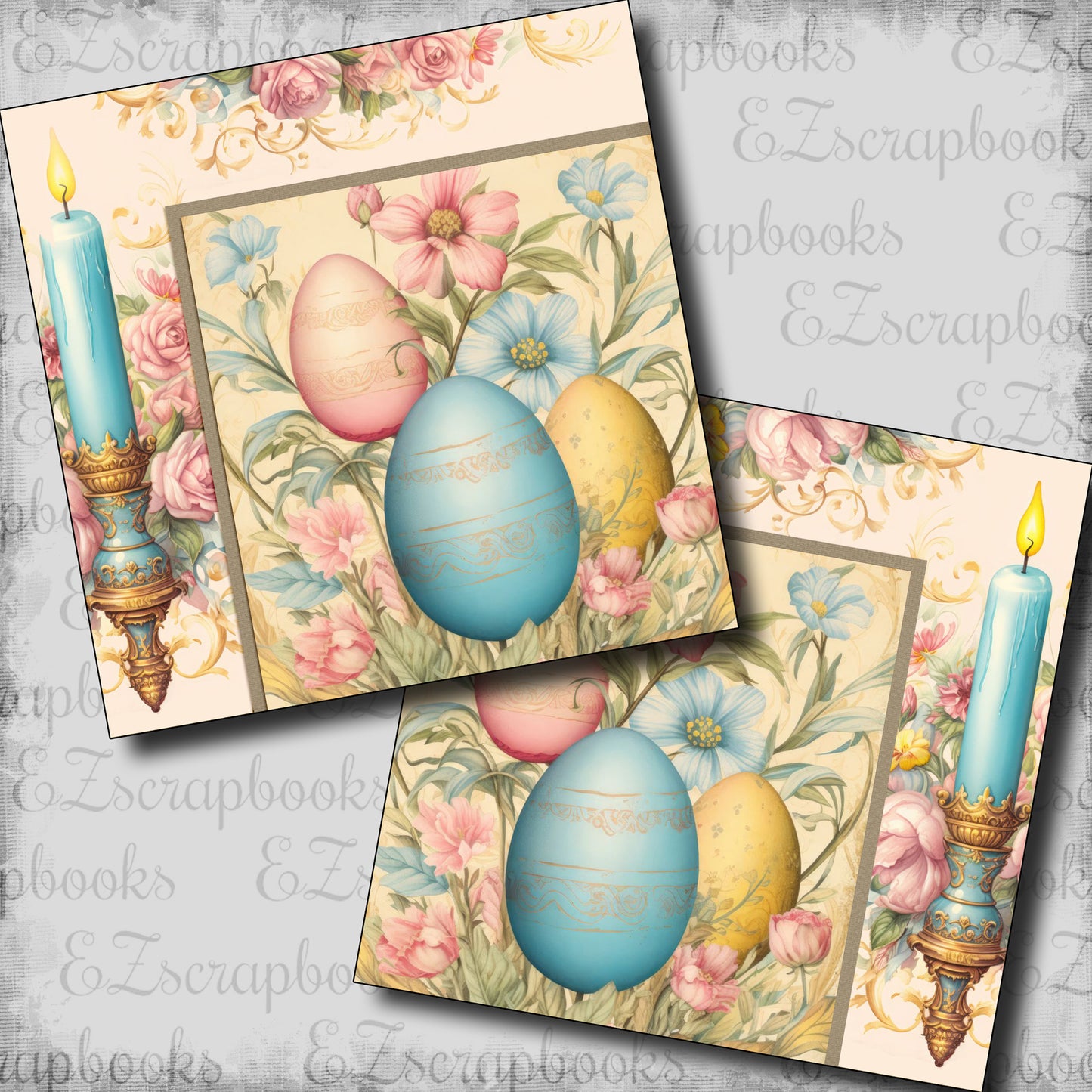 Joyful Easter Candles NPM - 24-276