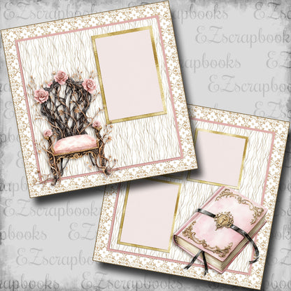 Enchanted Princess Journal - Scrapbook Layout - 25-784