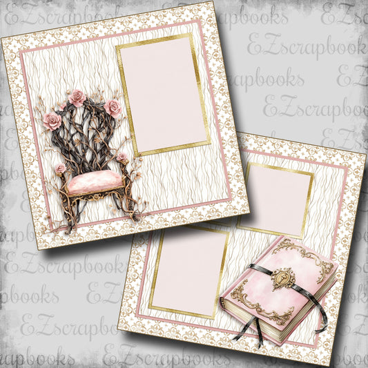 Enchanted Princess Journal - Scrapbook Layout - 25-784