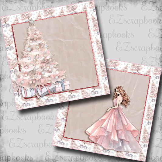 Dear Santa Tree Ginger NPM - Scrapbook Layout - 24-869