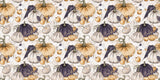 Pumpkins in Purple - Cream - Papers - 23-309