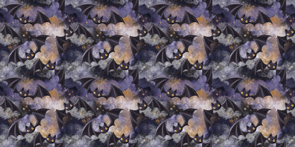 Halloween Moonlight Bats - Papers - 23-436