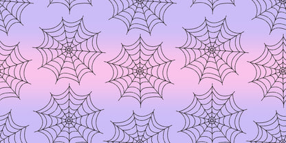 Pretty Creepy Lavender Cobwebs - Papers - 23-477