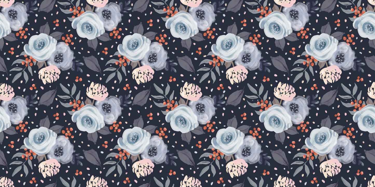Cozy Winter Floral - Papers - 23-539