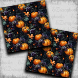 Rococo Halloween Pumpkins - Papers - 23-590