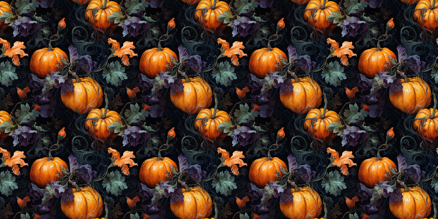 Rococo Halloween Pumpkins - Papers - 23-590