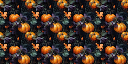 Rococo Halloween Pumpkins - Papers - 23-590