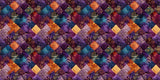 Purple Floral Quilt - Papers - 23-729