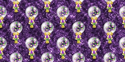 Mardi Gras Balloons Confetti - Scrapbook Papers - 23-765