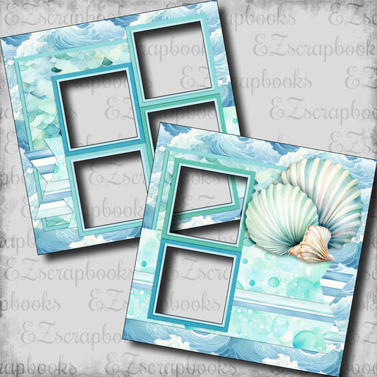 Let's Cruise - Cruise Vibes - EZ Digital Scrapbook Pages - INSTANT DOWNLOAD