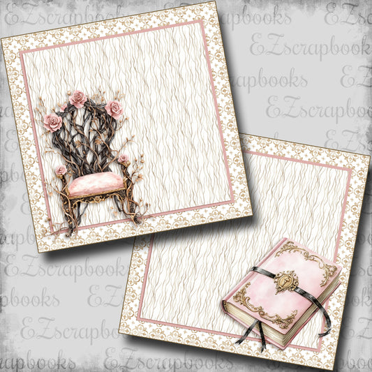 Enchanted Princess Journal NPM - Scrapbook Layout - 25-785