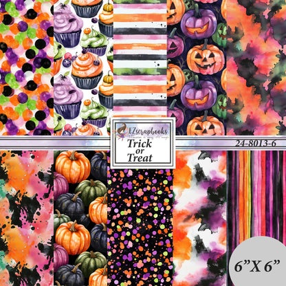 Trick or Treat - 6X6 Paper Pack - 24-8013-6