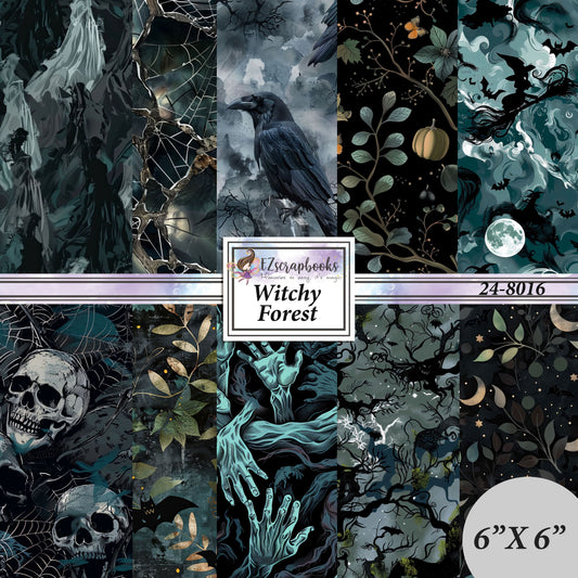 Witchy Forest - 6X6 Paper Pack - 24-8016-6