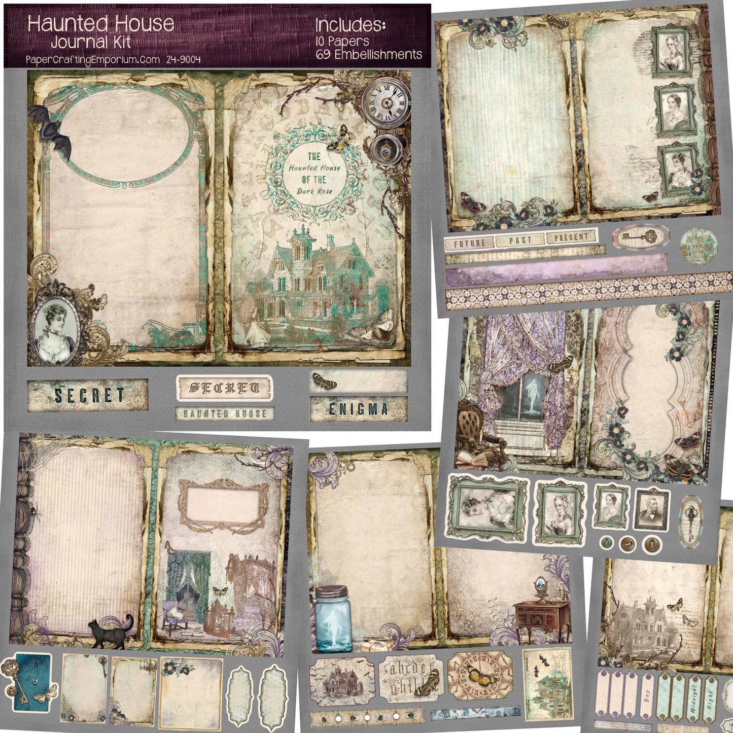 Haunted House - Journal Kit - 24-9004