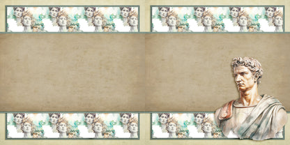 Ciao Roma EZ Background Pages -  Digital Bundle - 10 Digital Scrapbook Pages - INSTANT DOWNLOAD